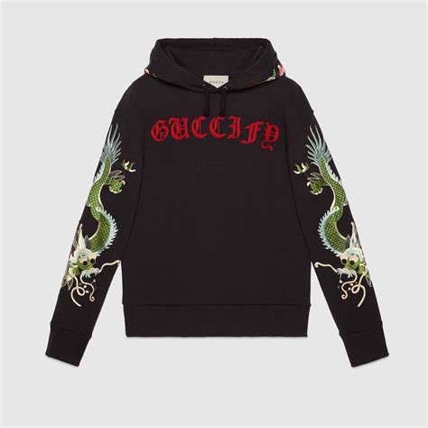 sudadera gucci blanca hombre|Sudaderas para Hombre .